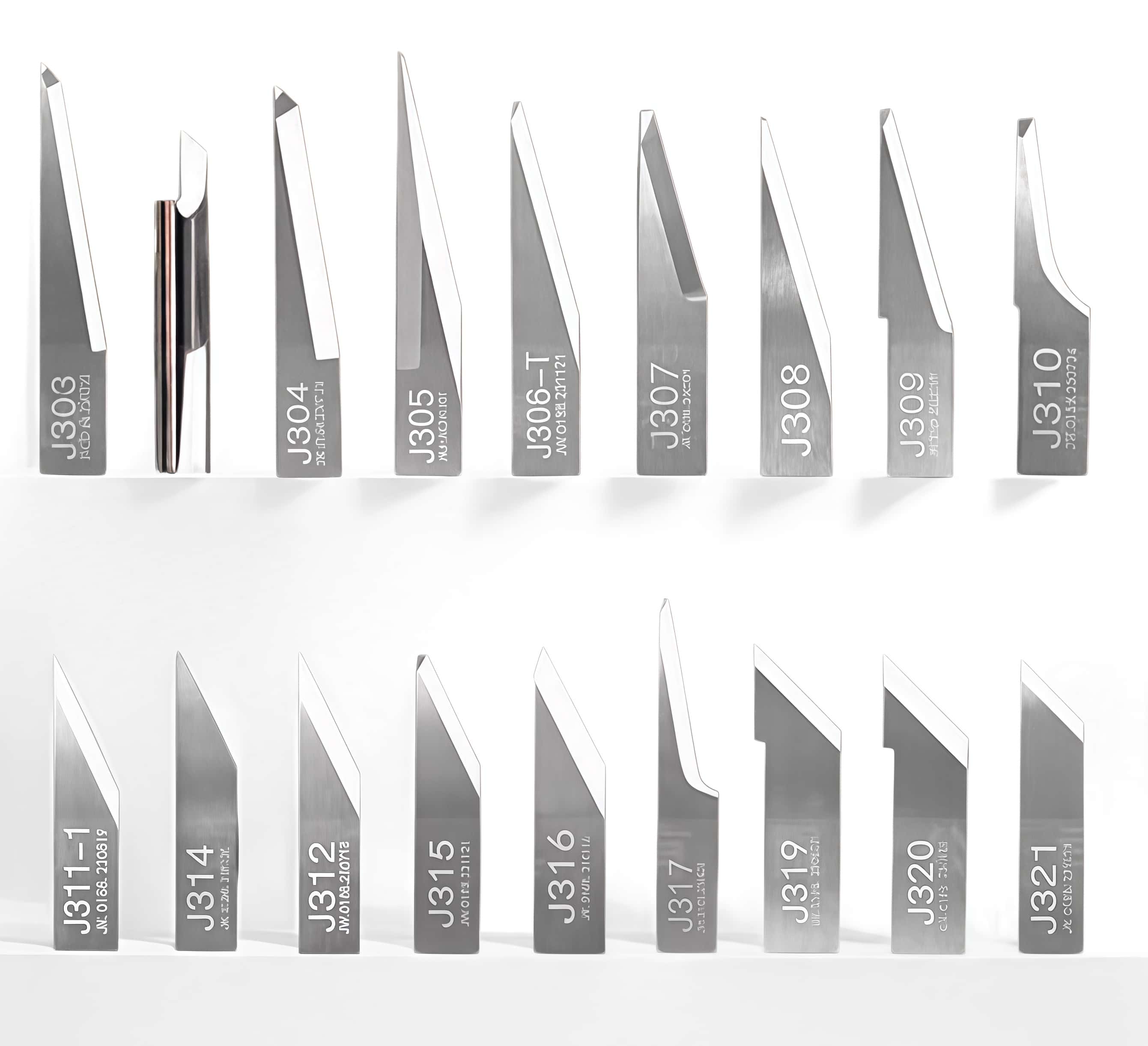 Jingwei JWEI Flatbed Digital Cutter Tables Knives Knife Blades