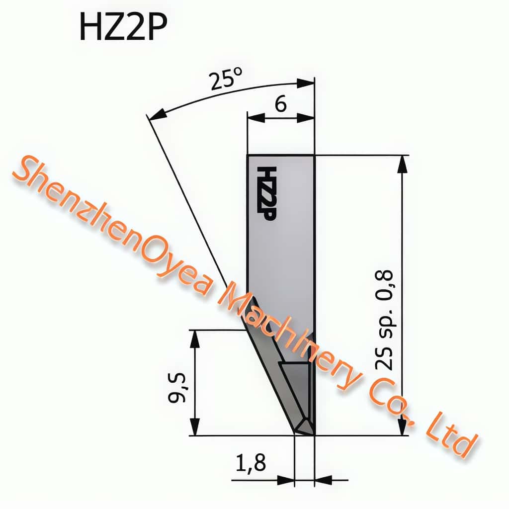 Comelz Leather Cutting Machine Knife Blades HZ2P
