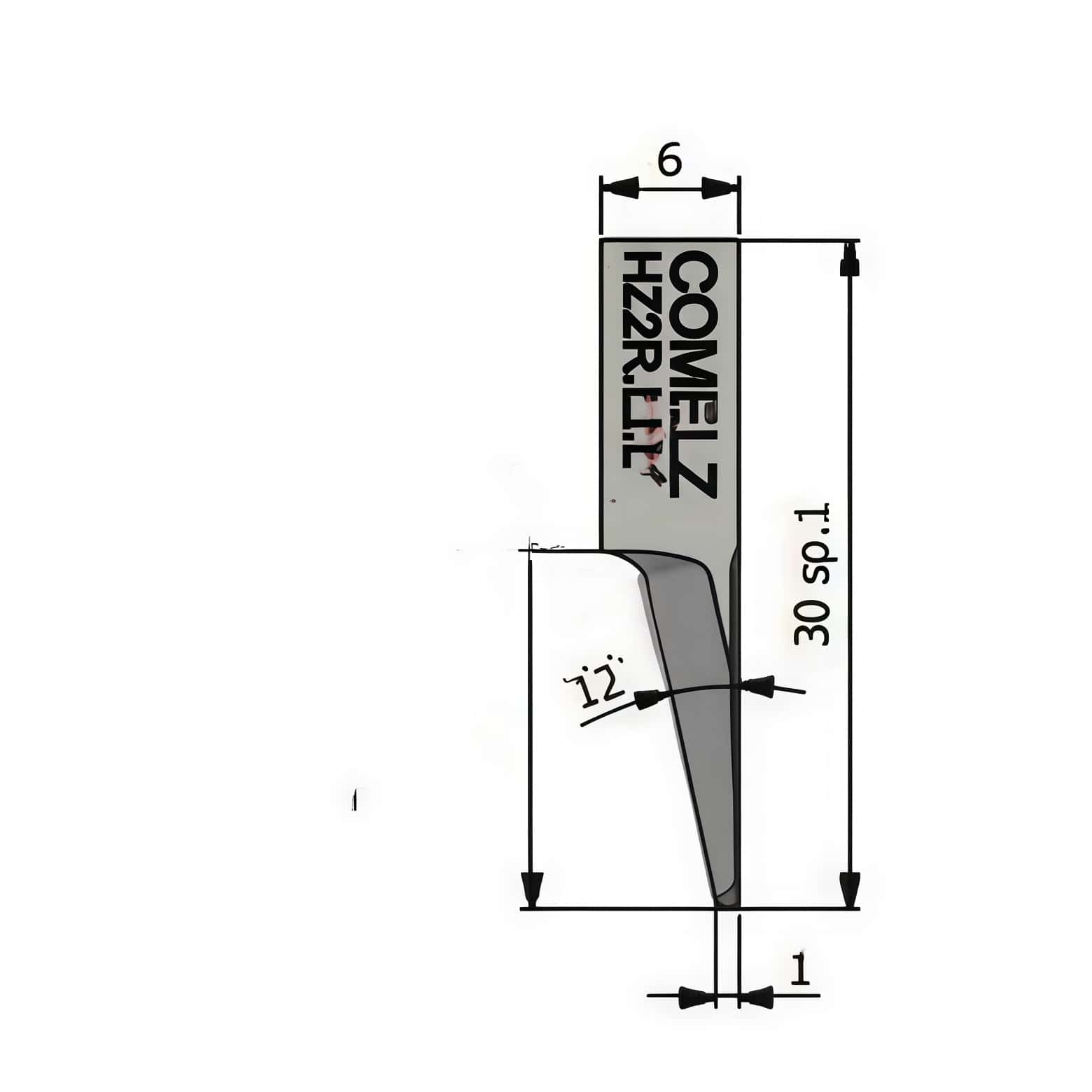 Comelz Hz2r.L1 Cutter Knife Blades